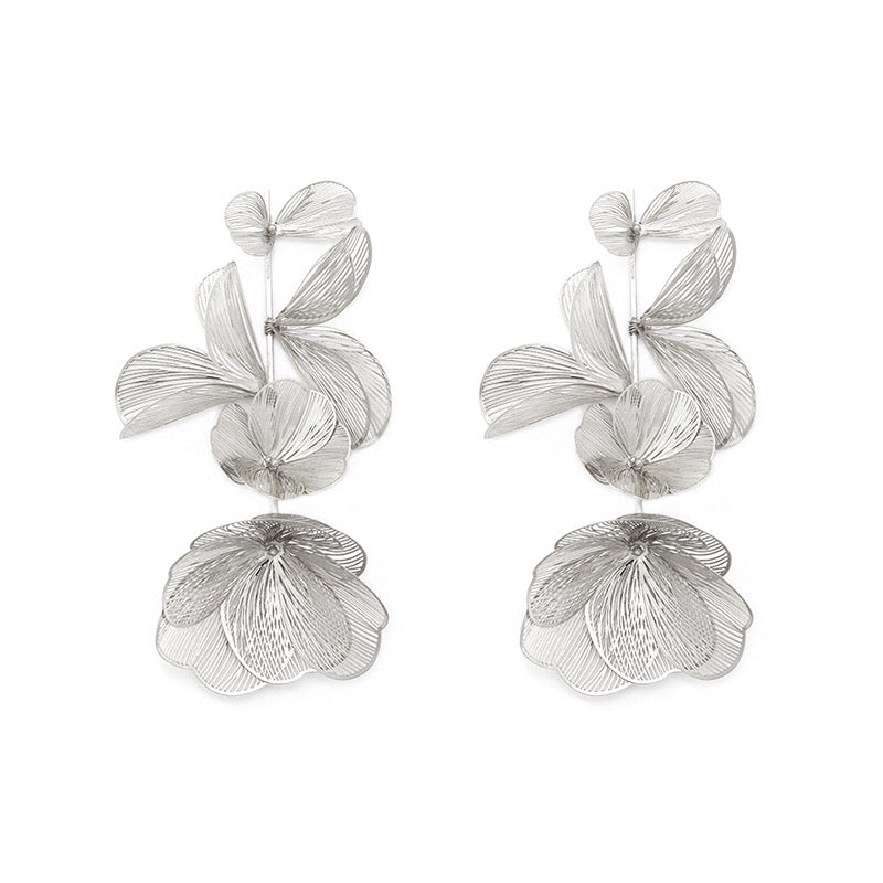 Exaggerated Hanging Flowers
