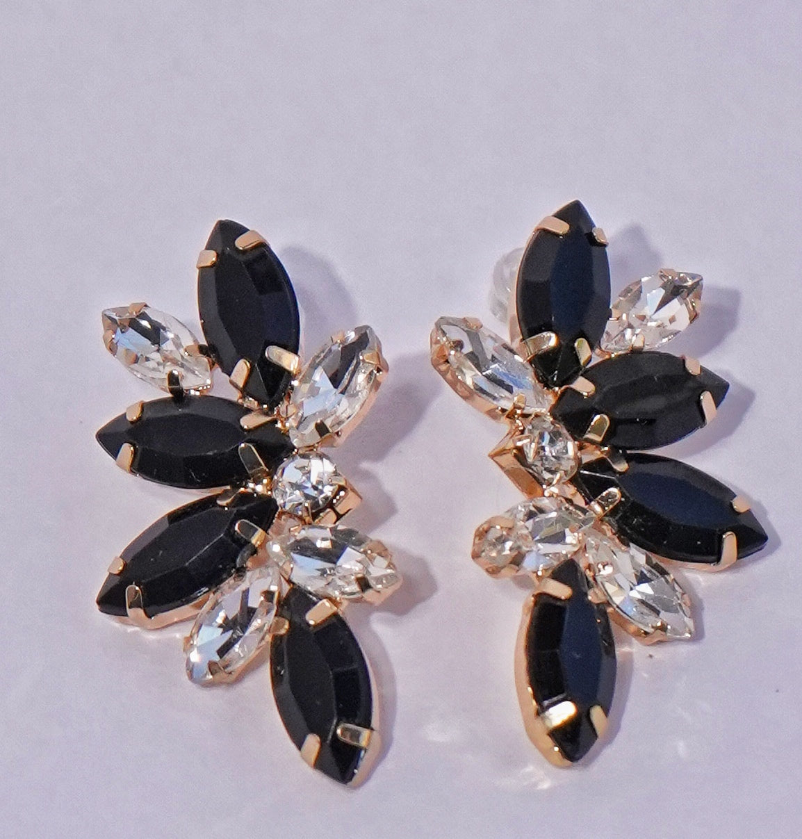Black Gemstone Earring