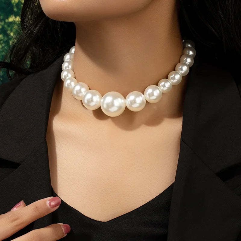 Faux Pearl Necklace