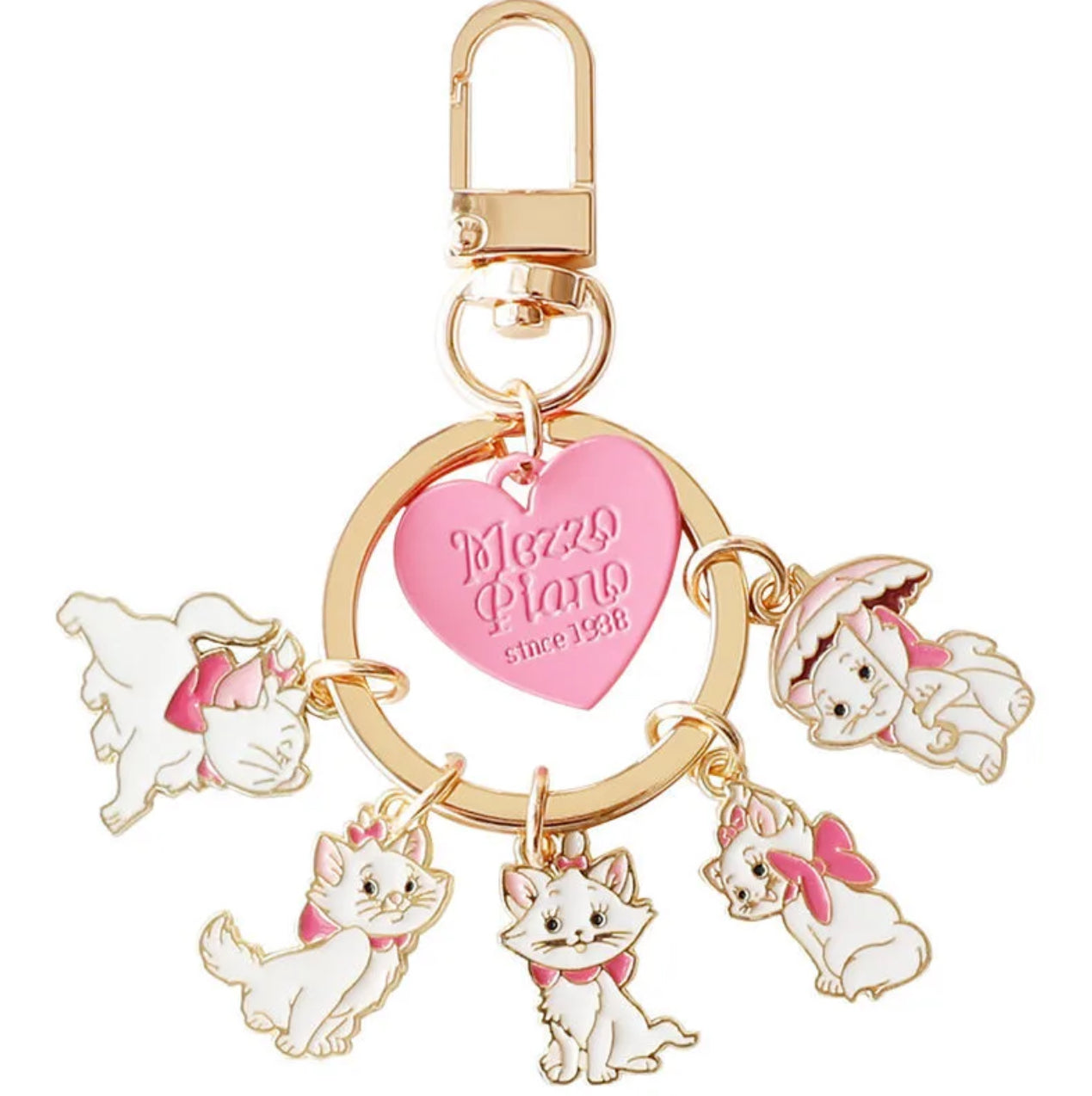 Mezzo Piano Kitty Charm Keychain ๐พ๐