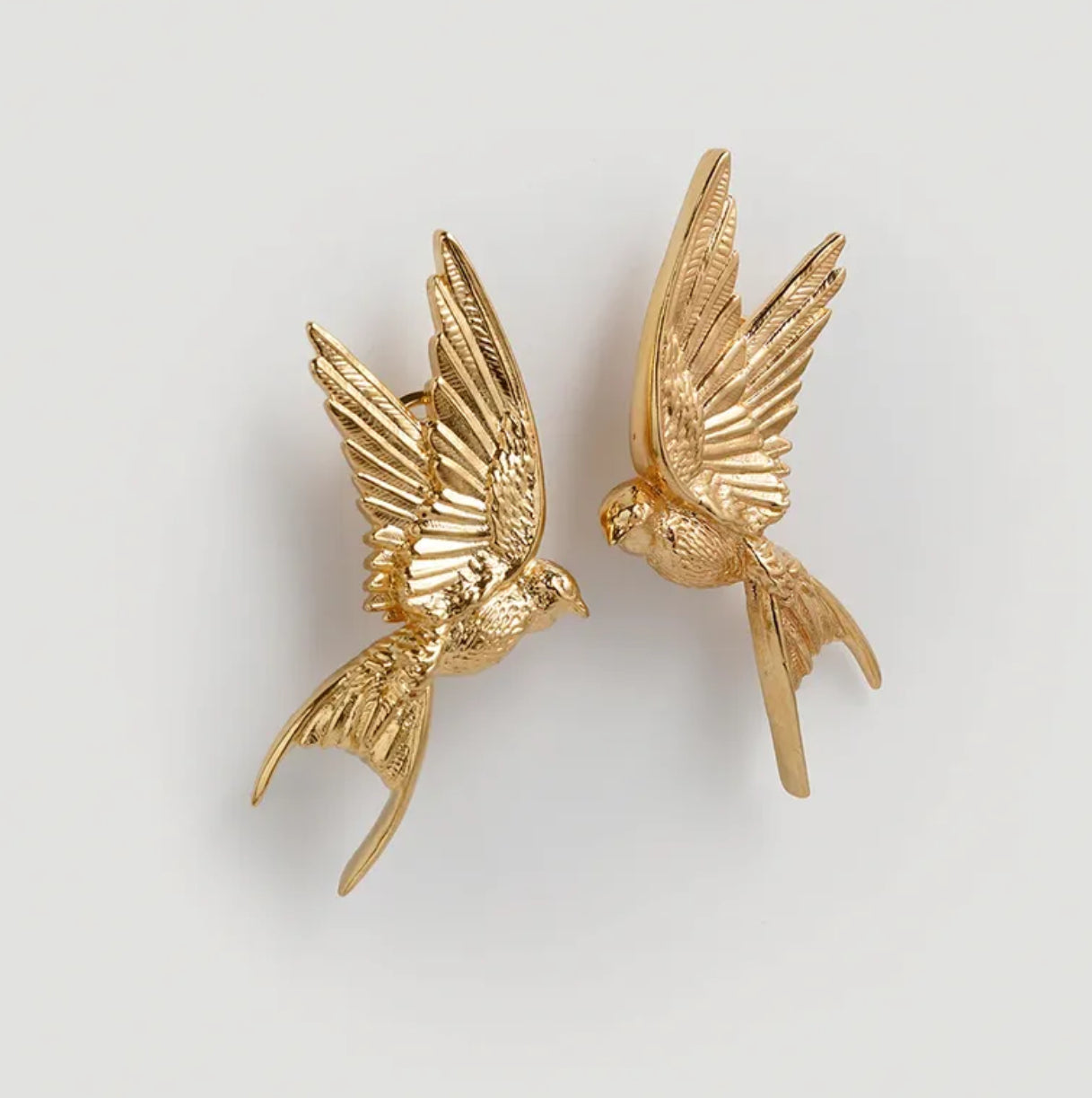 Gold Plated Feathers