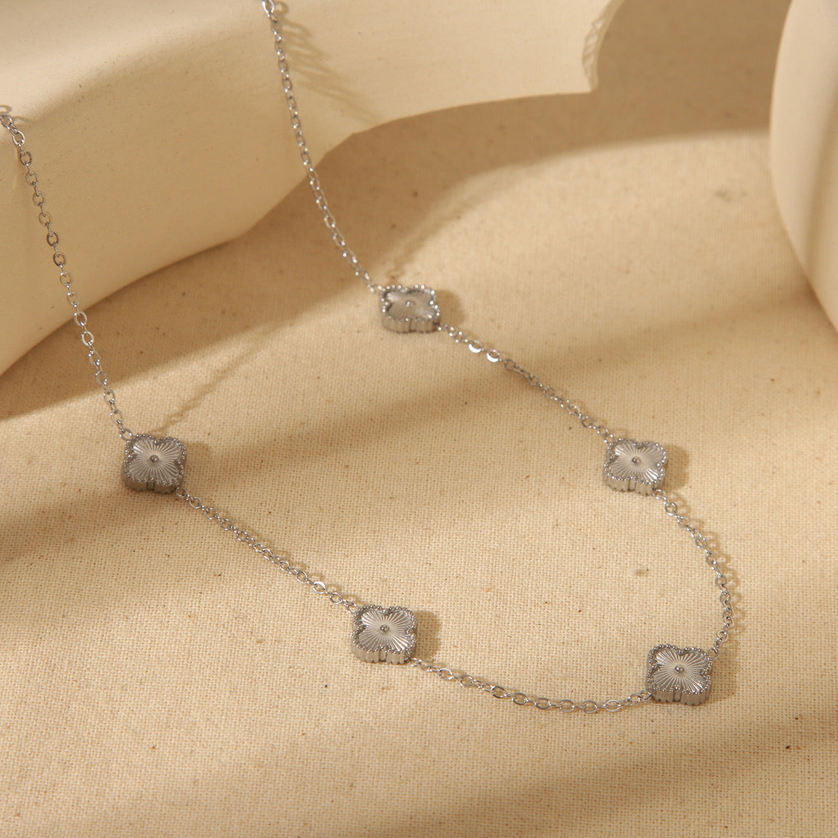 Gold Plated Leaf Necklace