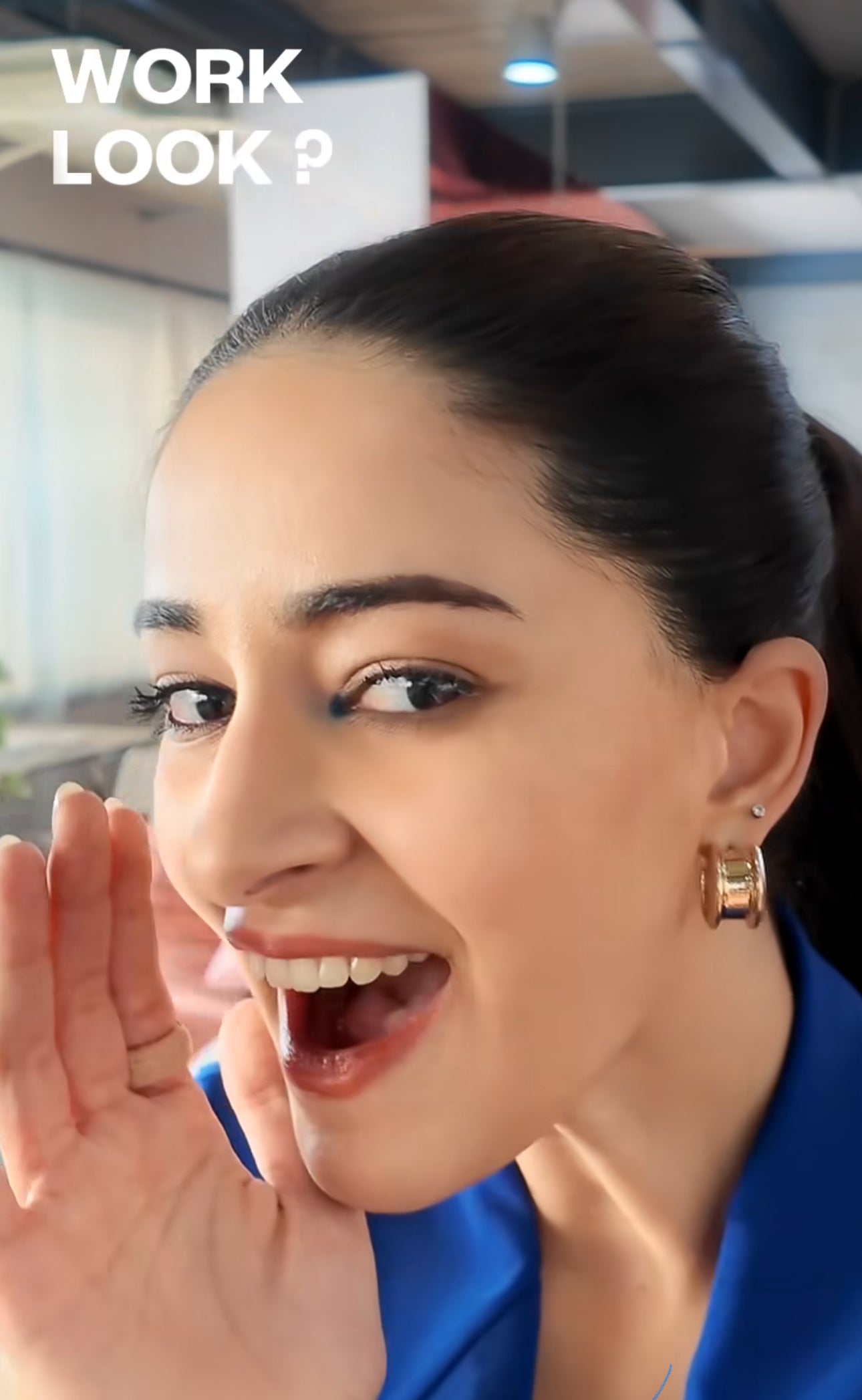 Ananya Panday's Roller Hoops