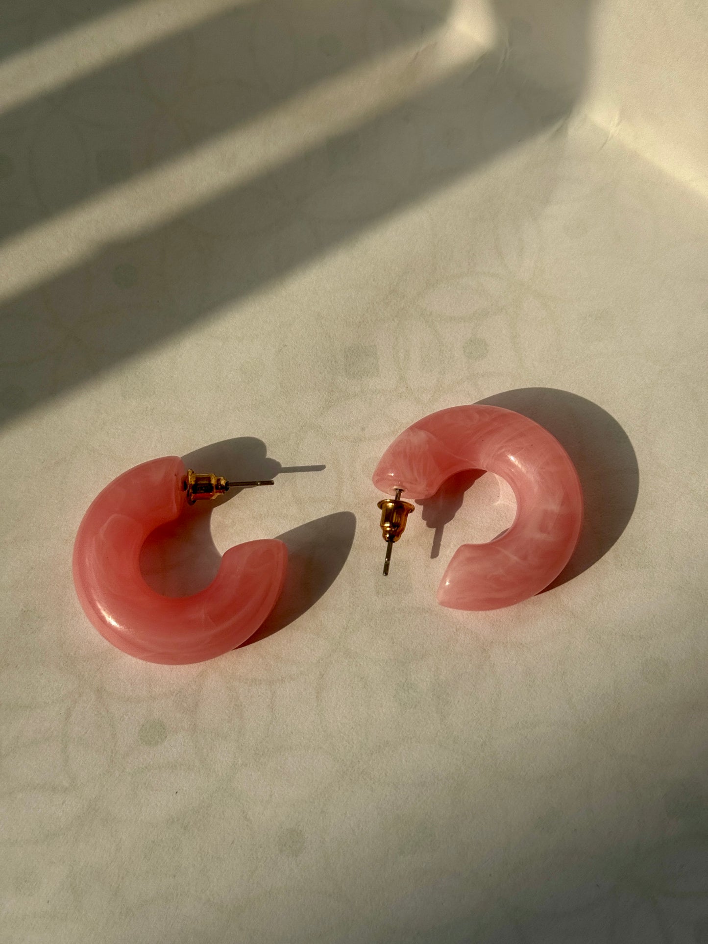 Summer Resin Hoops
