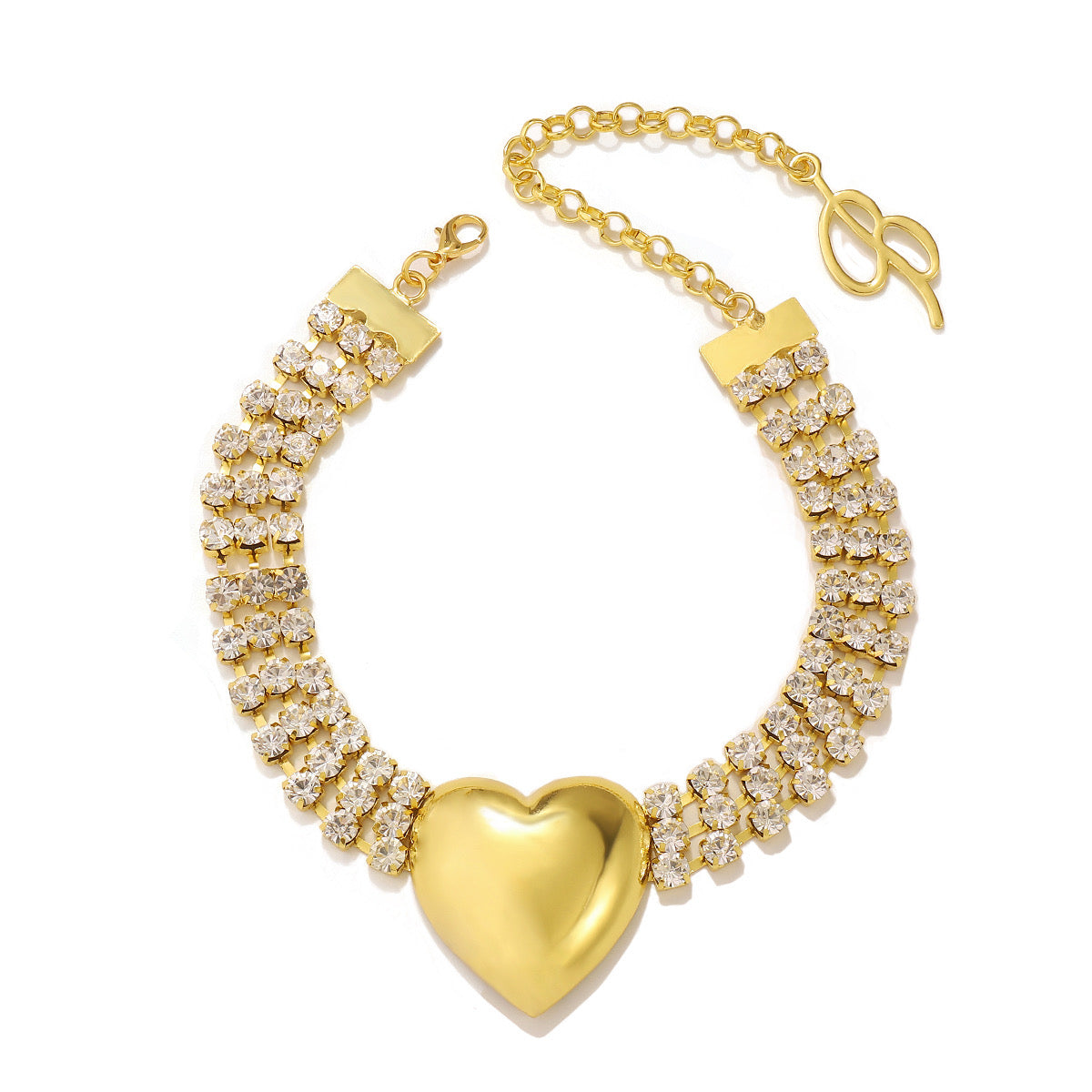 Chunky Heart Choker