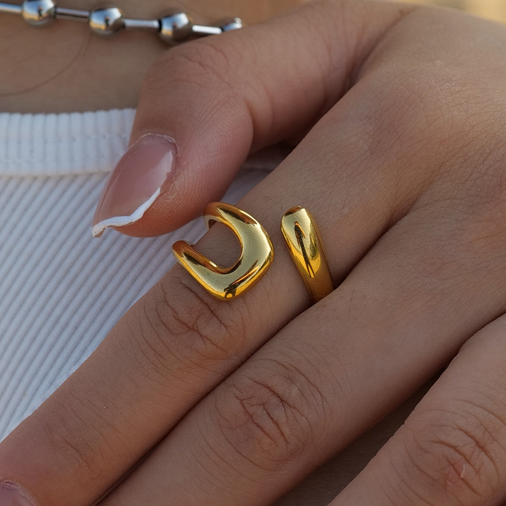 Twisted Gold Ring