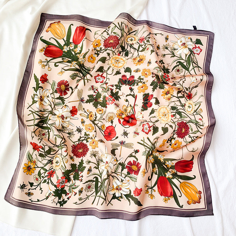 Head Scarf - Flora