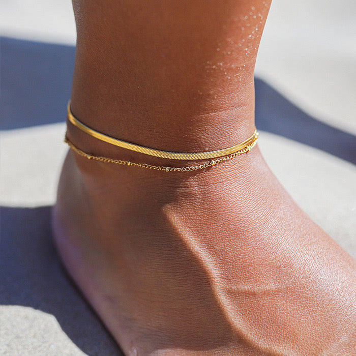 Gold Layered Anklet