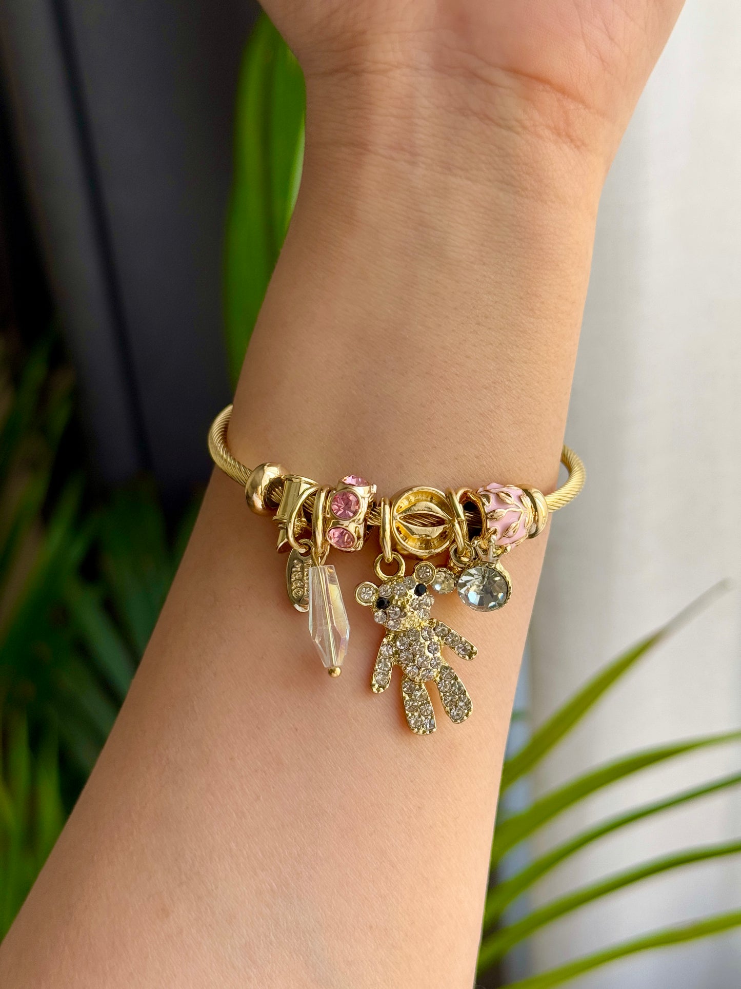 Teddy Luxe Charm Bracelet