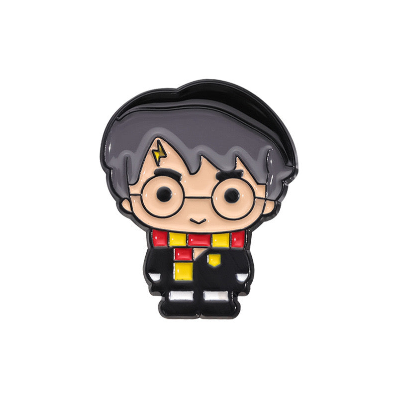 Harry Potter Pins, Set Of 4.