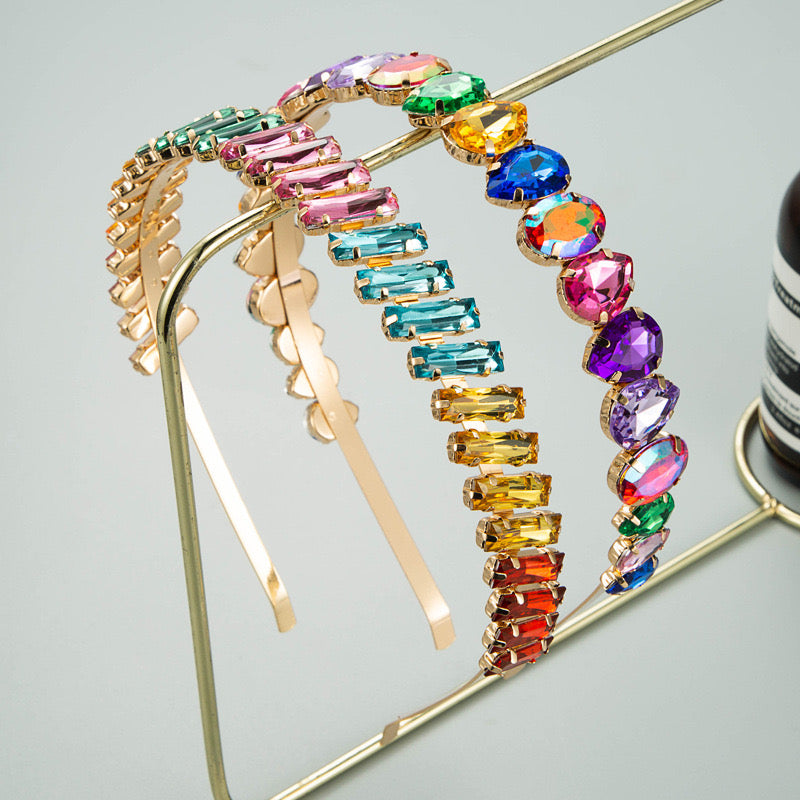 Rainbow Gem Hairband