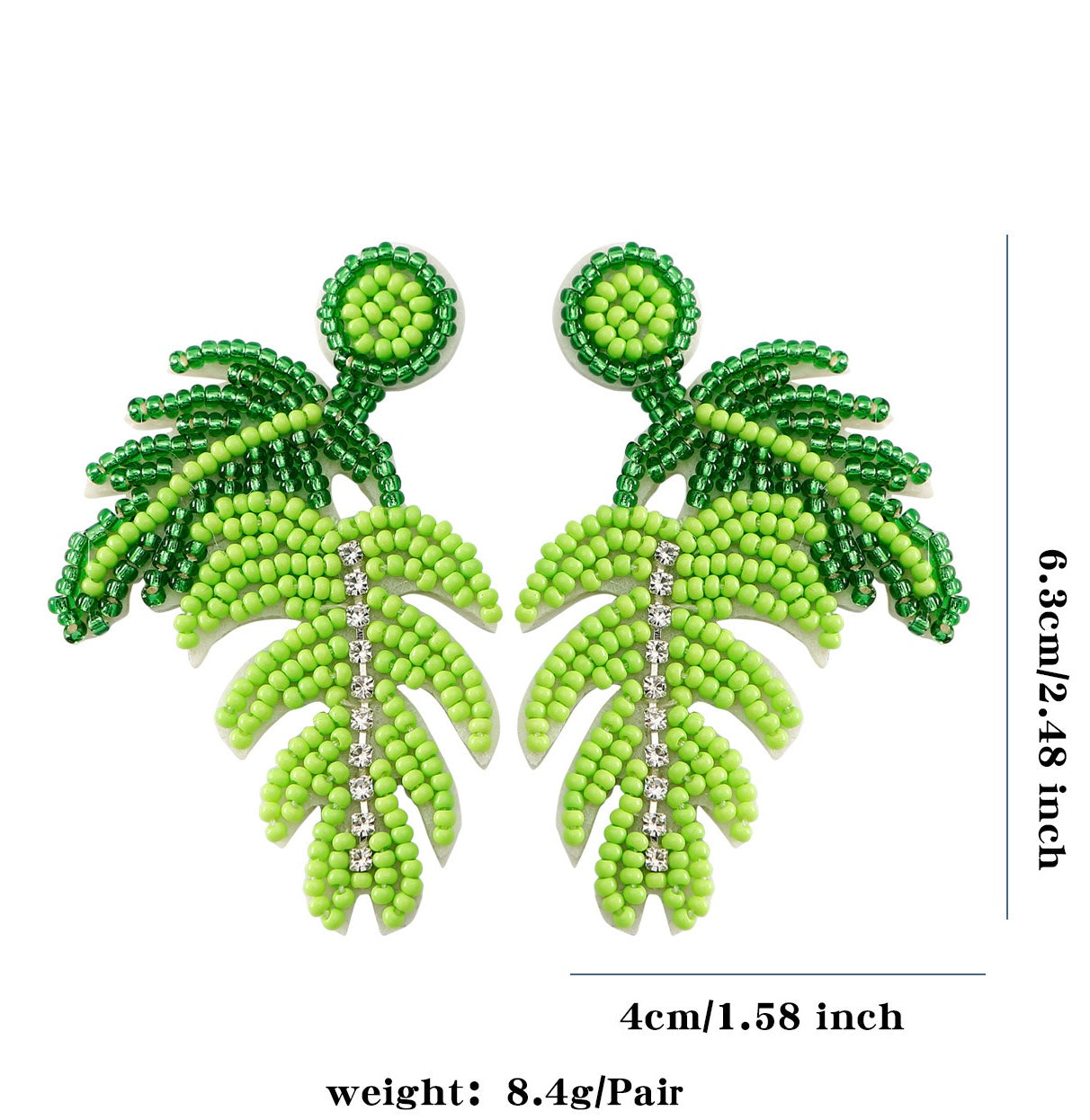 Beach Bliss Beaded Earrings ๐ด๐น