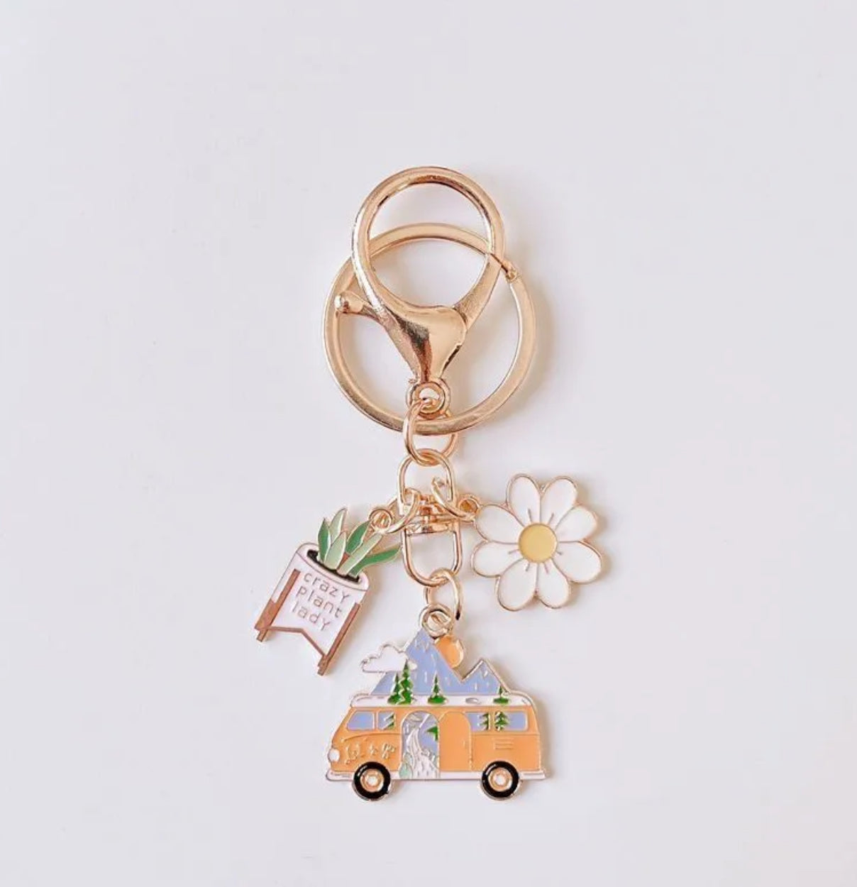 Wanderlust Caravan Charm ⛰️🌸