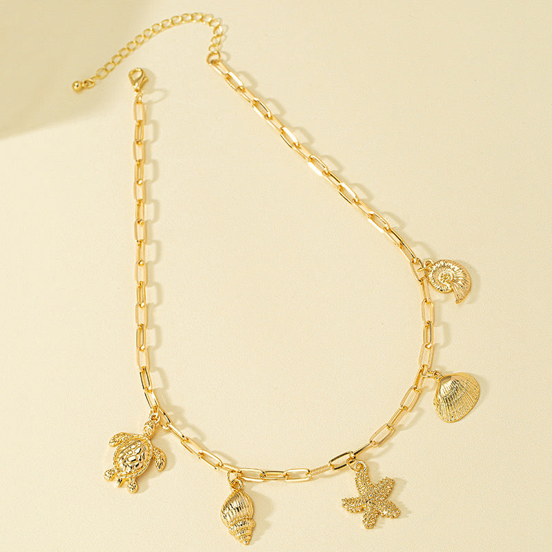 Beach Charm Necklace