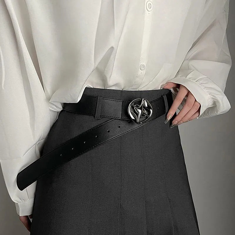 Sleek Buckle Belt