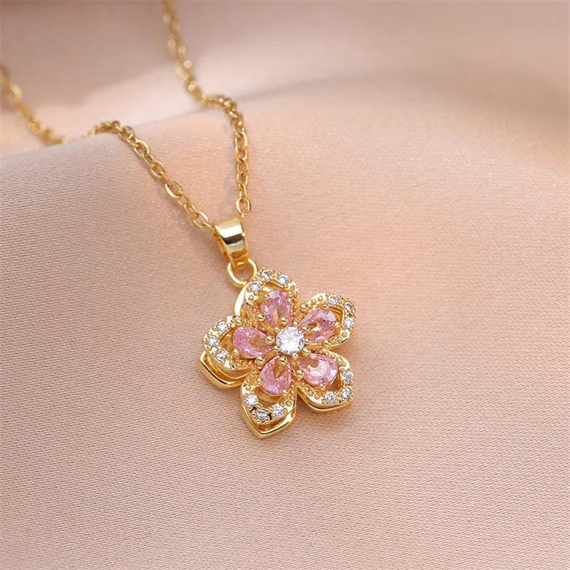 Pure Love Heart Pendant & Chain