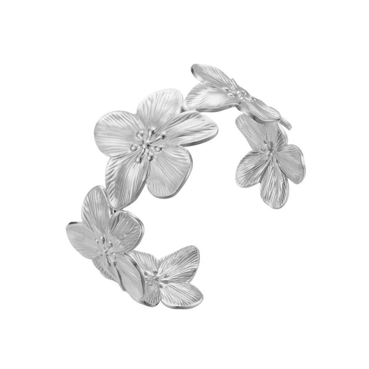 Silver Daisy Bracelet