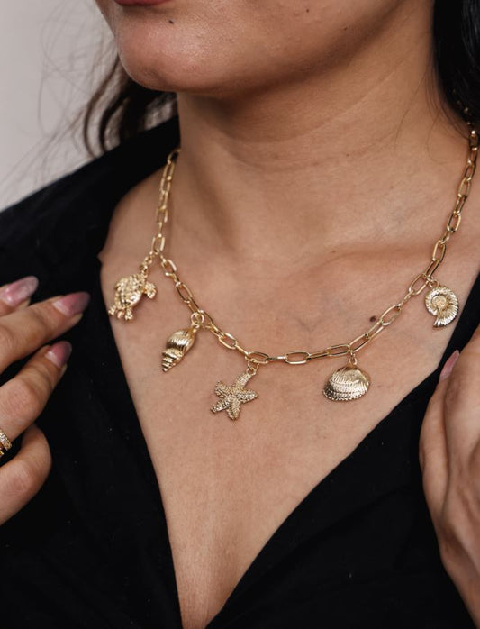 Beach Charm Necklace