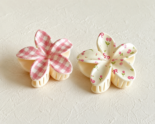 Gingham Flower Combo