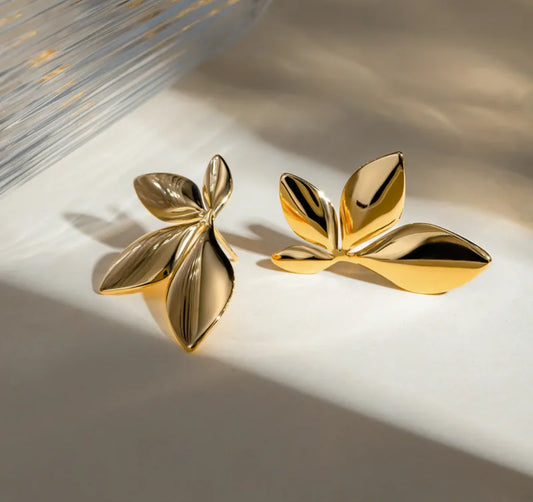 Gold Half Flower