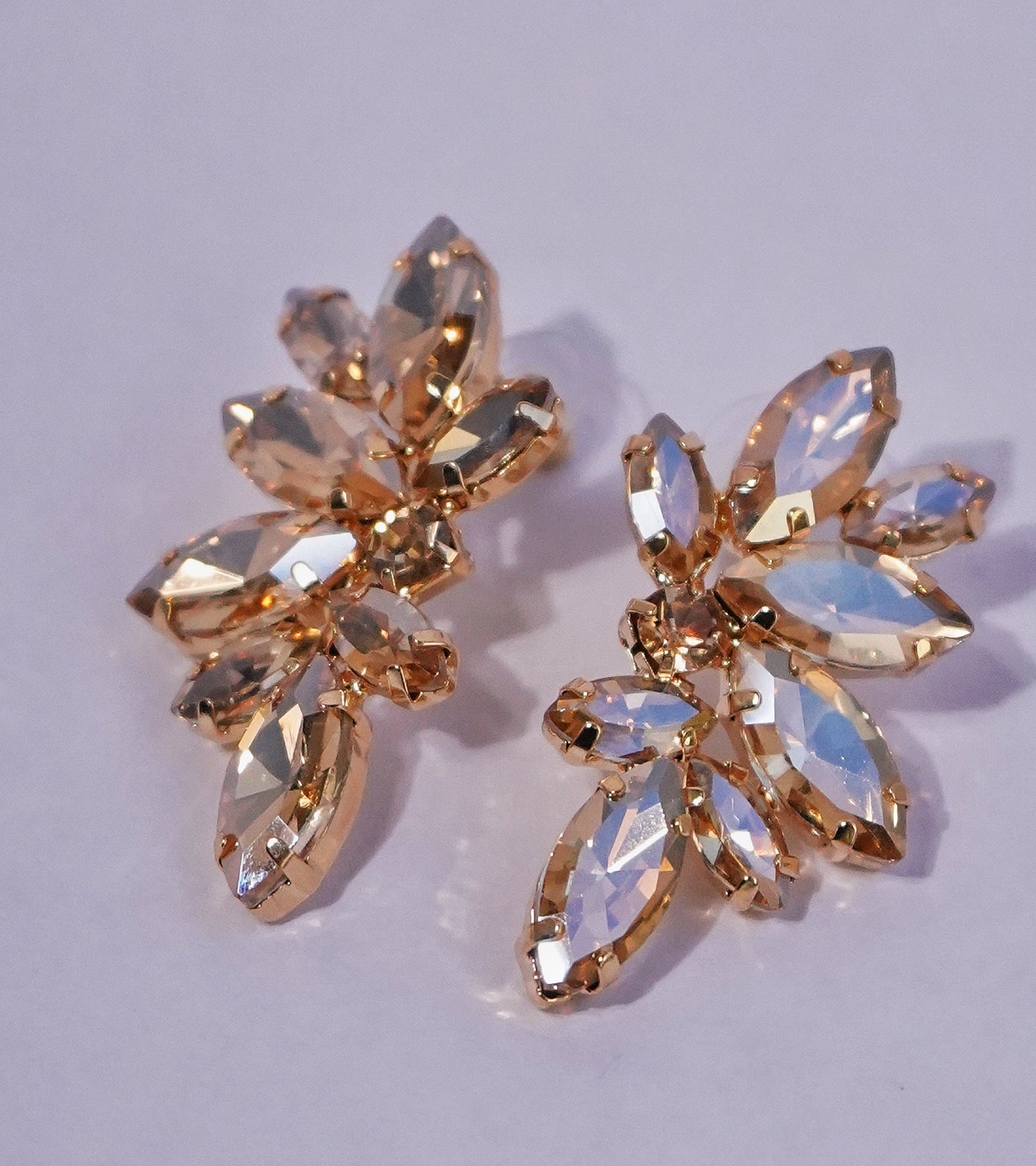 Champagne Gemstone Earring