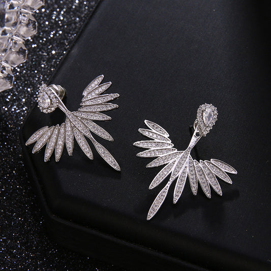 Diamond Angel Wings ( Silver)