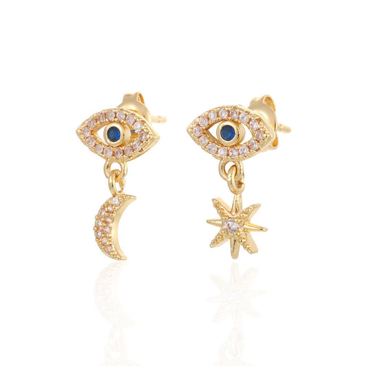 Evil Eye Star & Moon