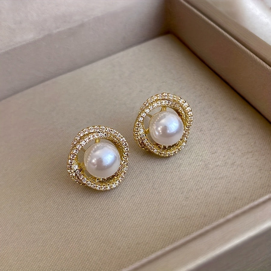 Diamond Wrapped Pearl