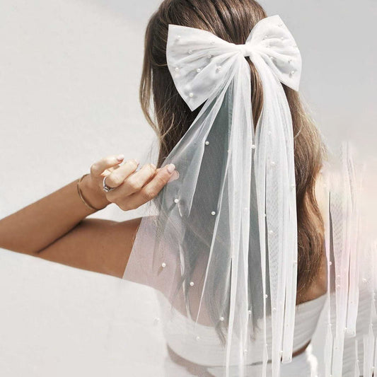 Bridal Shower Pearl Bow