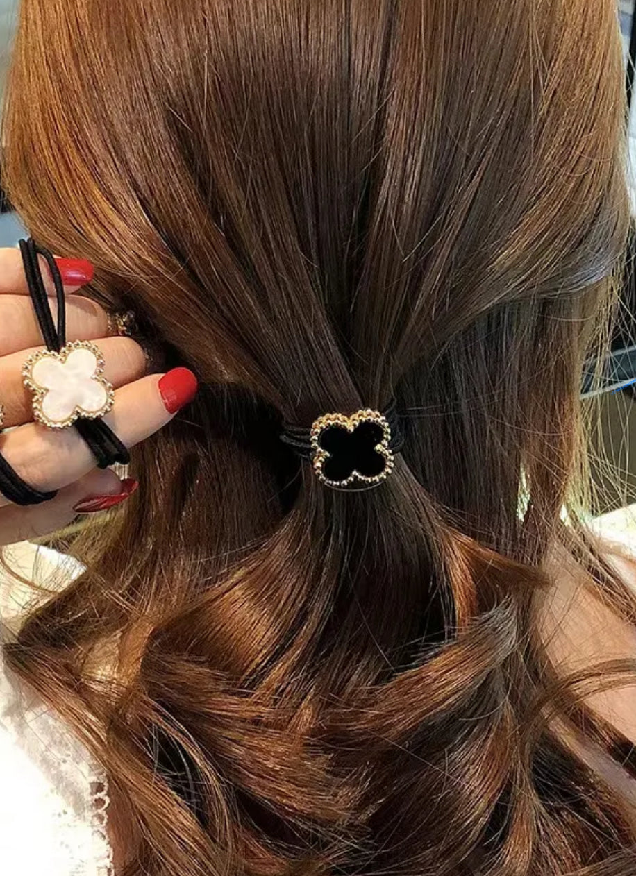 Four Leaf Hair Tie