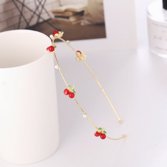 Cherry Blossom Hair Band 🍒✨