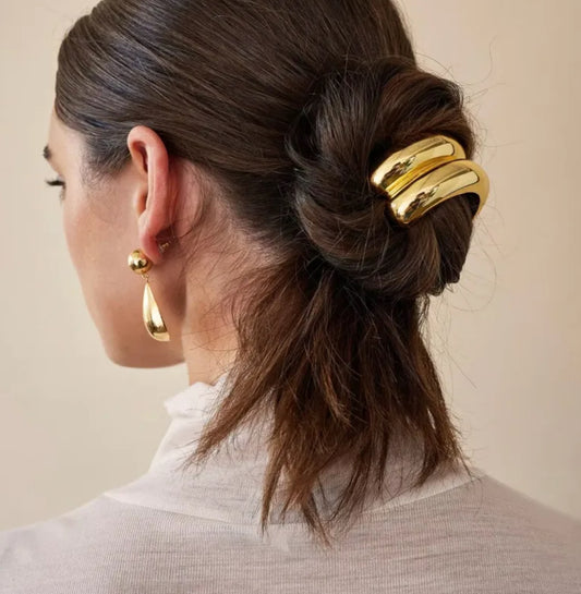 Viral Gold Hair Cuff ✨