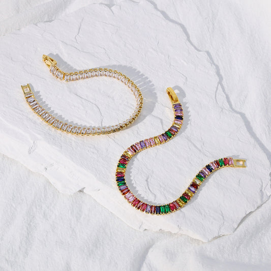 Demure Tennis Bracelet