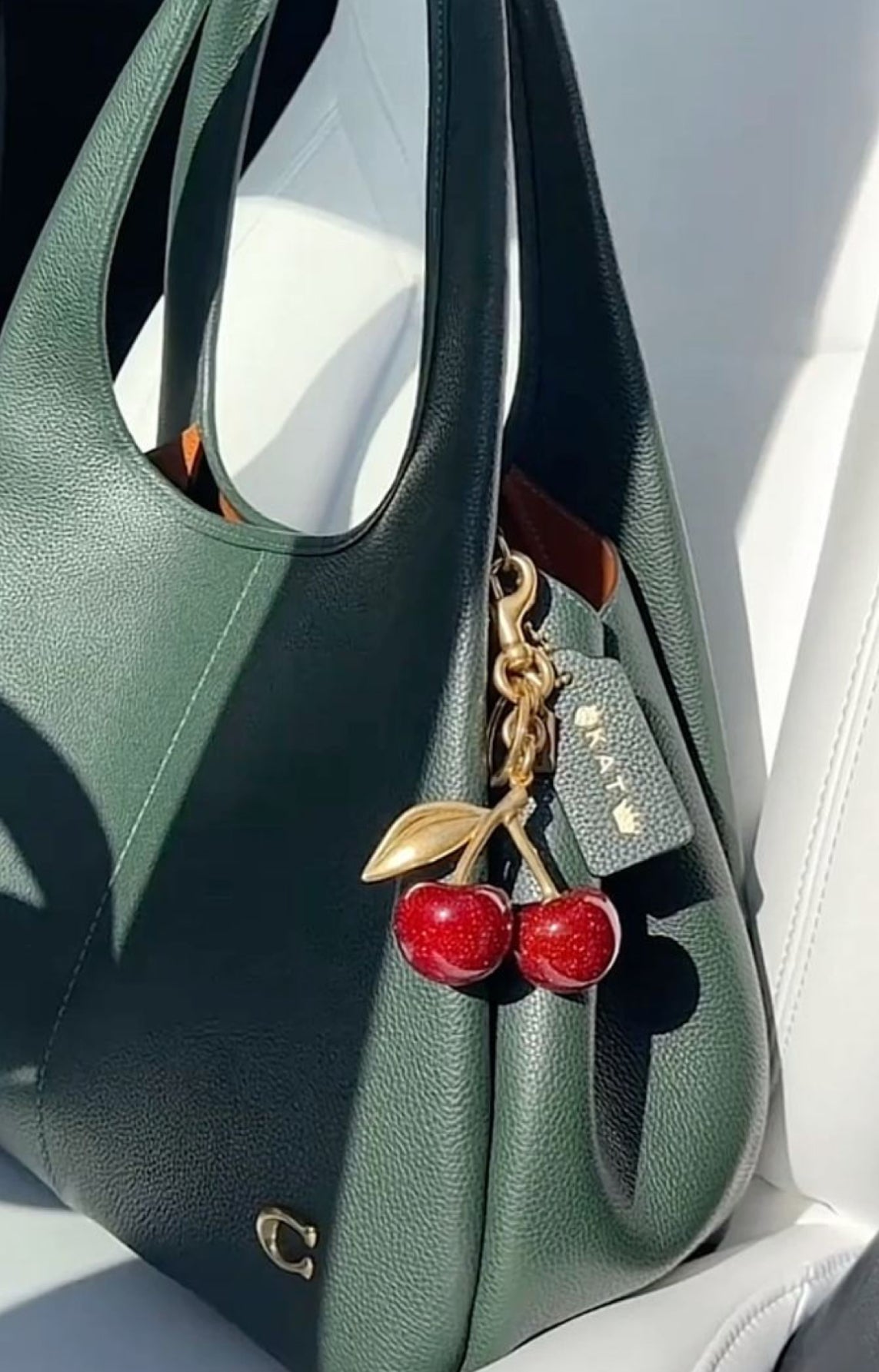 Cherry Bag Charm!