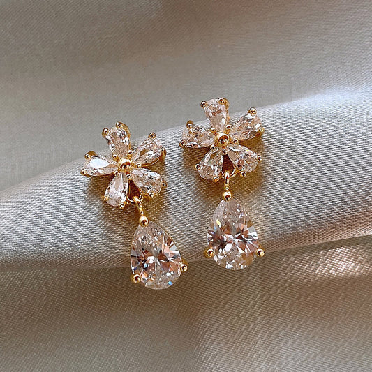 Elegant K- DRAMA Diamond Flower