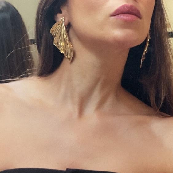 Statement Gold Leaves