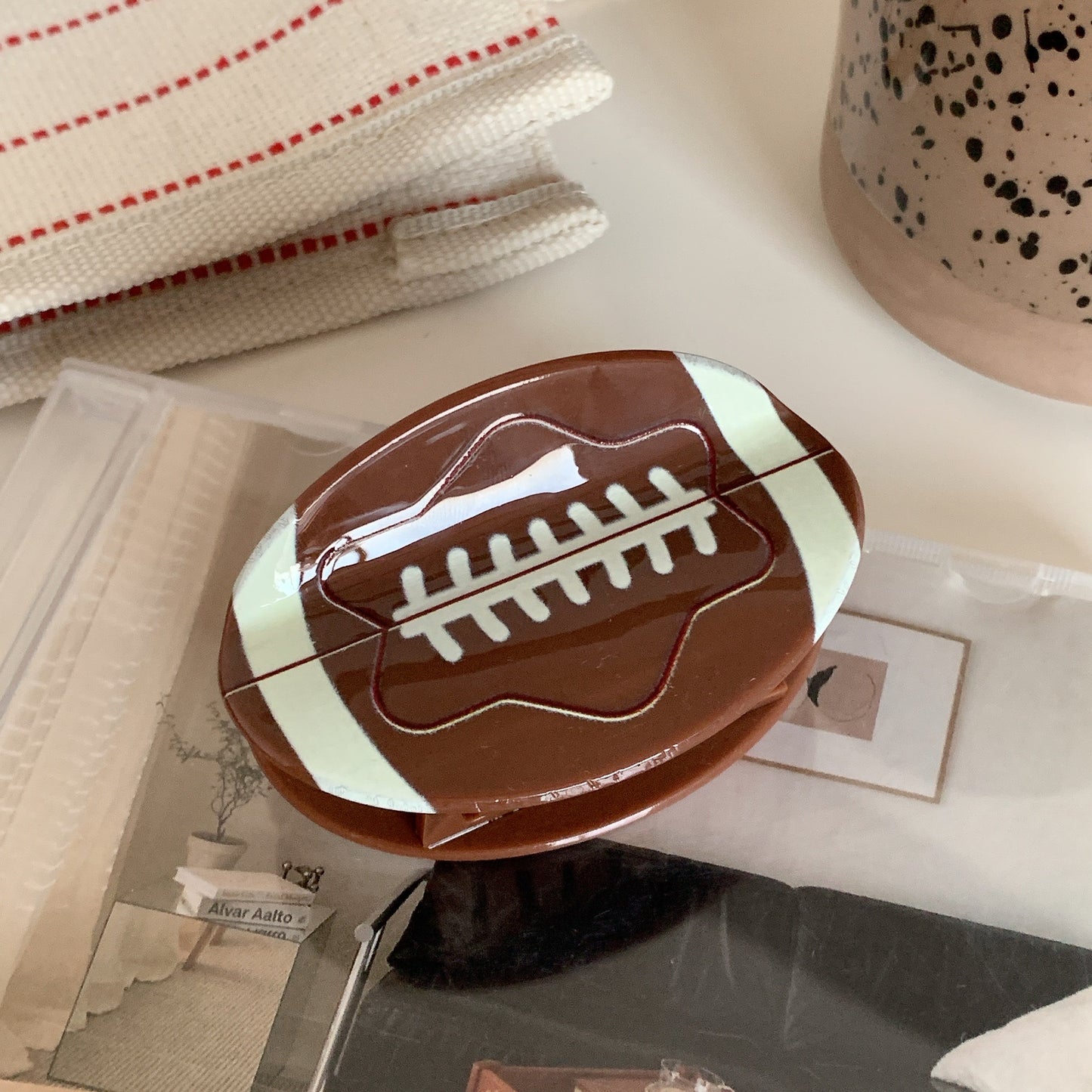 American Football Hair Claw