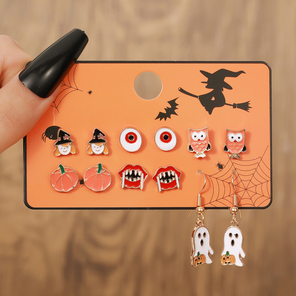 Ghouls & Glam Earrings Set