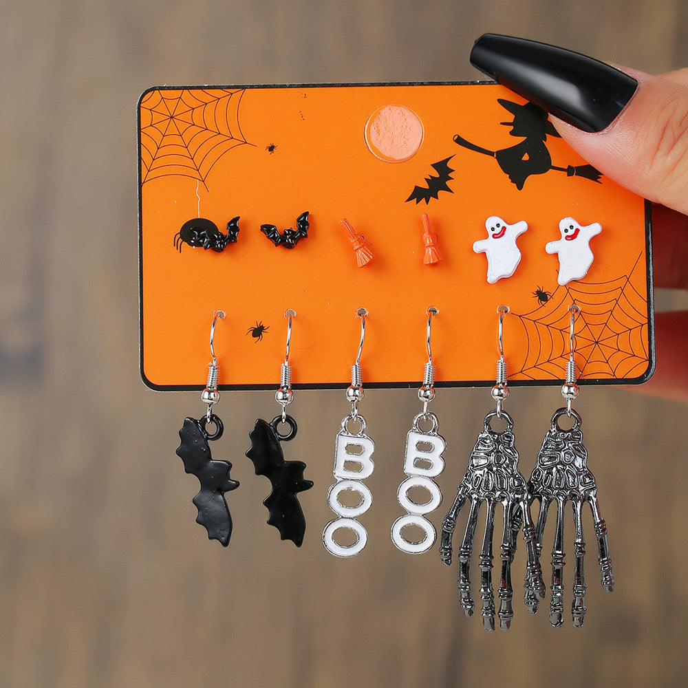 Ghouls & Glam Earrings Set