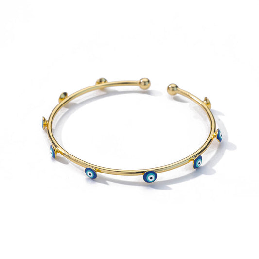 Demure Evil Eye Bracelet