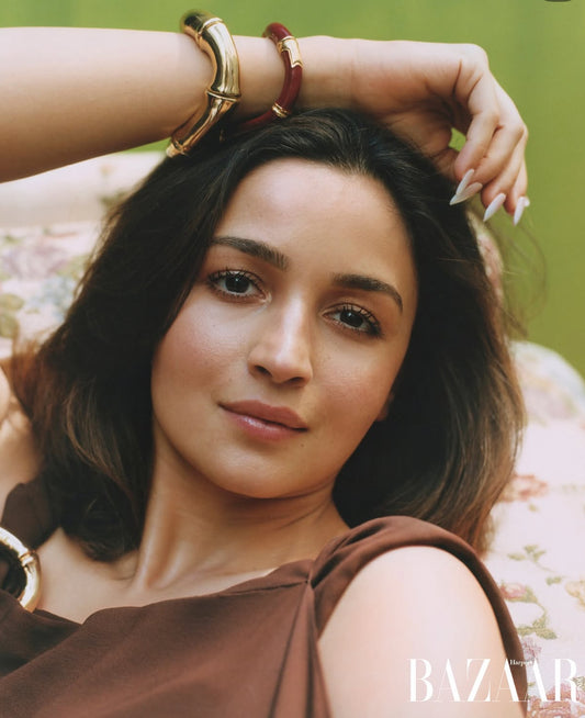Alia Bhatt inspired Resin Bangle Duo