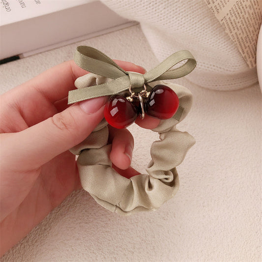 Merry Cherry Scrunchie