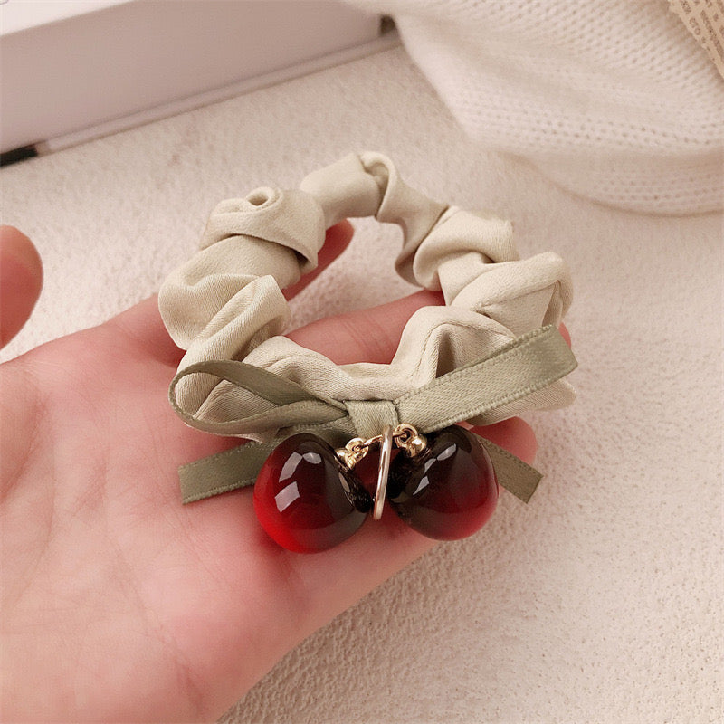 Merry Cherry Scrunchie