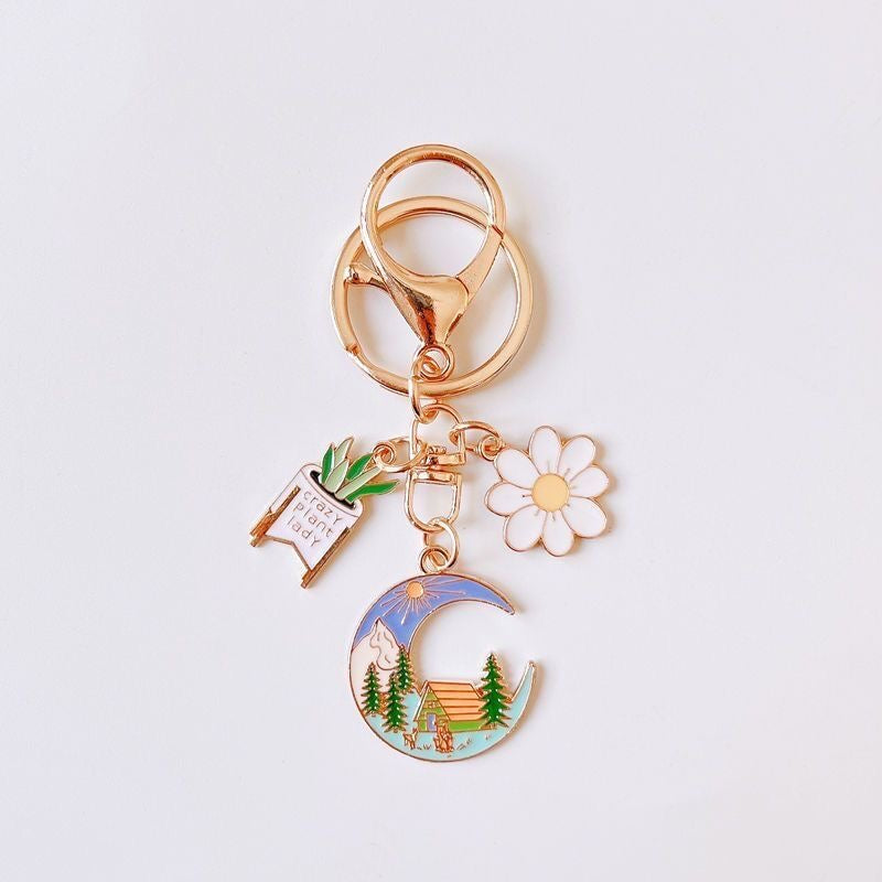 Wanderlust Caravan Charm ⛰️🌸