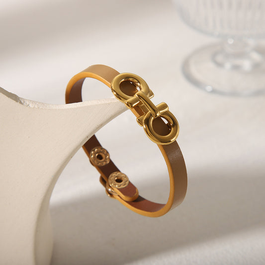Luxe Leather Bracelet Band