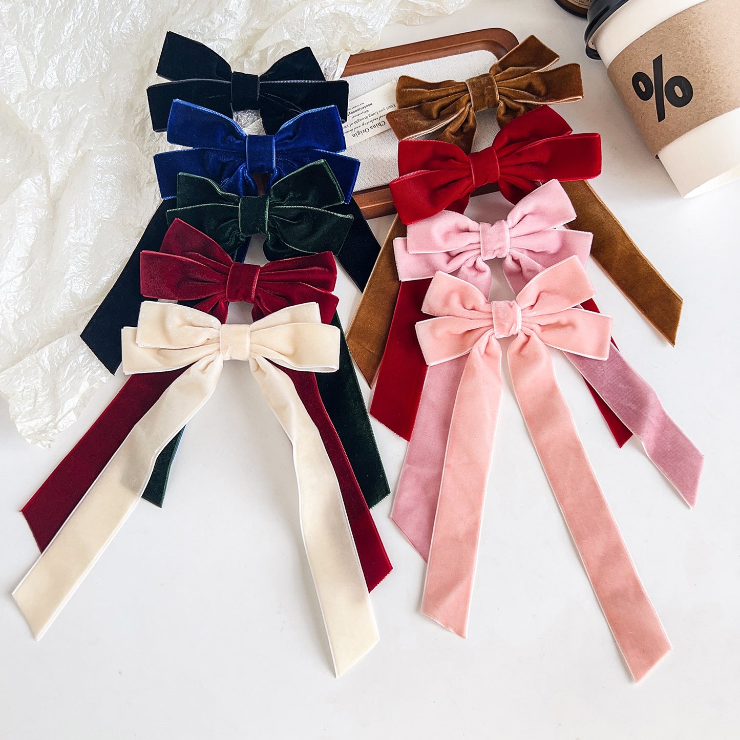 Velvet Hair Bow