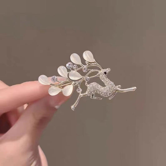 Enchanted Stag Brooch