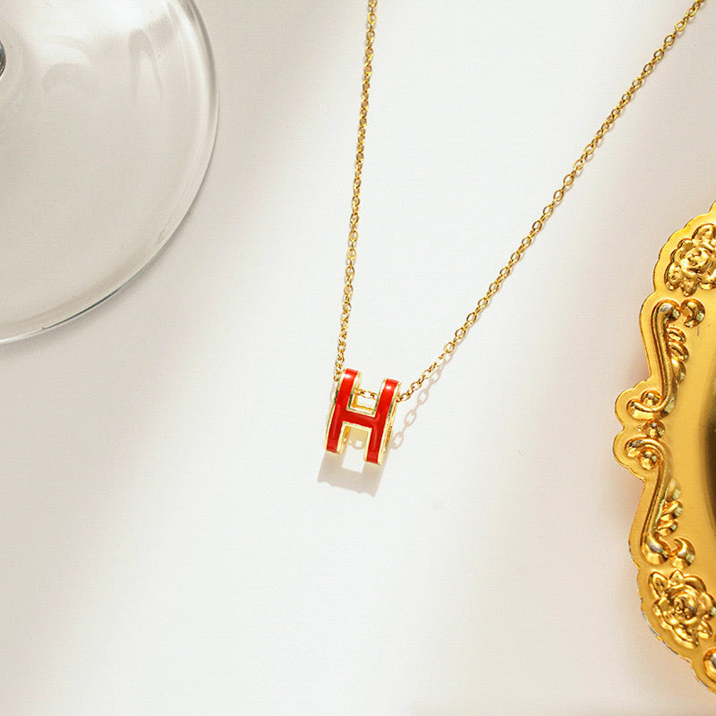 Classic H Motif Necklace