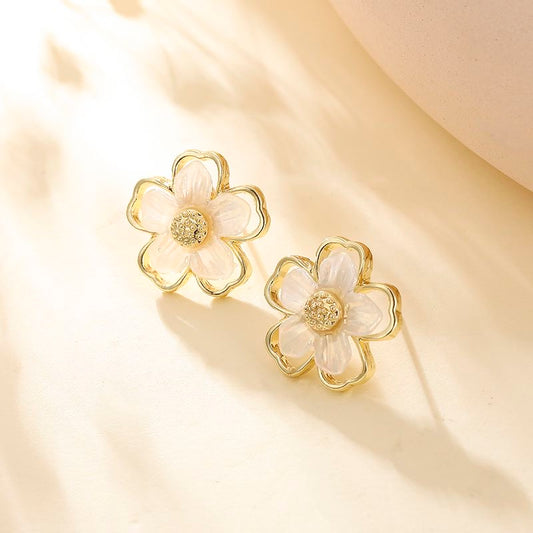Crystal Blossom Studs ✨🌸