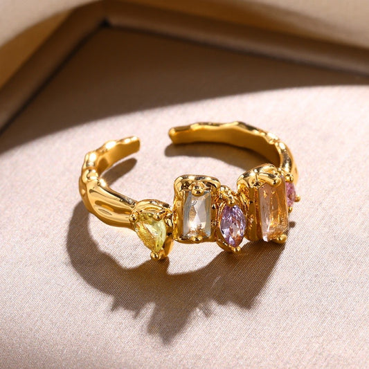Aurora Gemstone Ring ✨💛